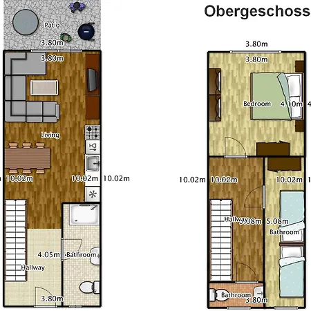 Апартаменты Ferienwohnungen Margaretenhof Am Plauer See